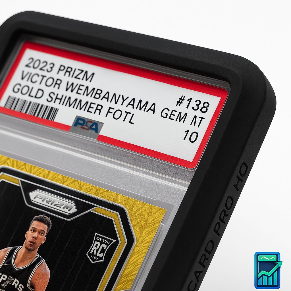 Silicone PSA Slab Protective Bumper – Fits PSA Graded Cards | Scratch & Shock Resistant Holder Guard (Multiple Colors)